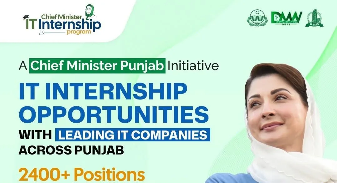 Chief Minister IT Internships Program 2026 Apply Now Pakistan Government Internships