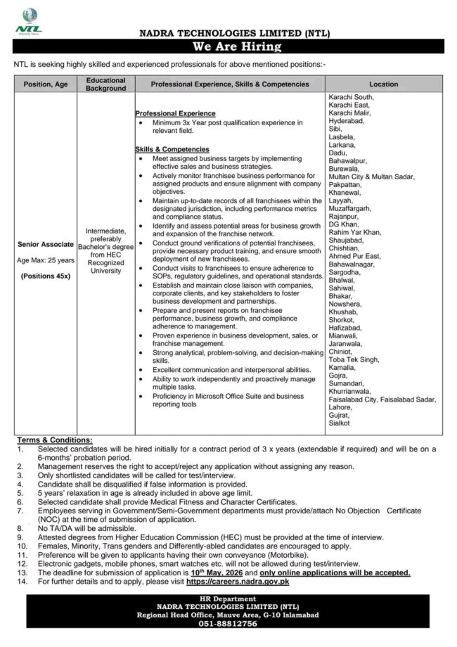 latest nadra jobs,latest nadra technologies limited jobs 2026,latest nadra technologies jobs advertisement 2026,apply nadra ntl jobs 2026,national database and registration authority jobs,apply nadra gov.pk jobs 2026,latest nadra jobs 2026