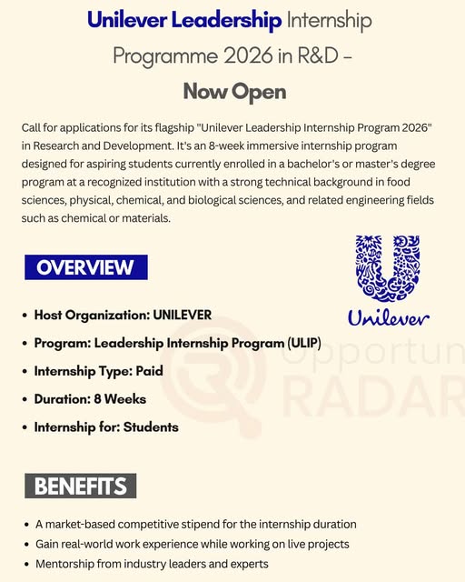 apply unilever leadership internship program,latest unilever internships 2026,apply unilever leadership internships 2026,unilever internships 2026,latest international internships 2026,internships for Pakistani students 2026 