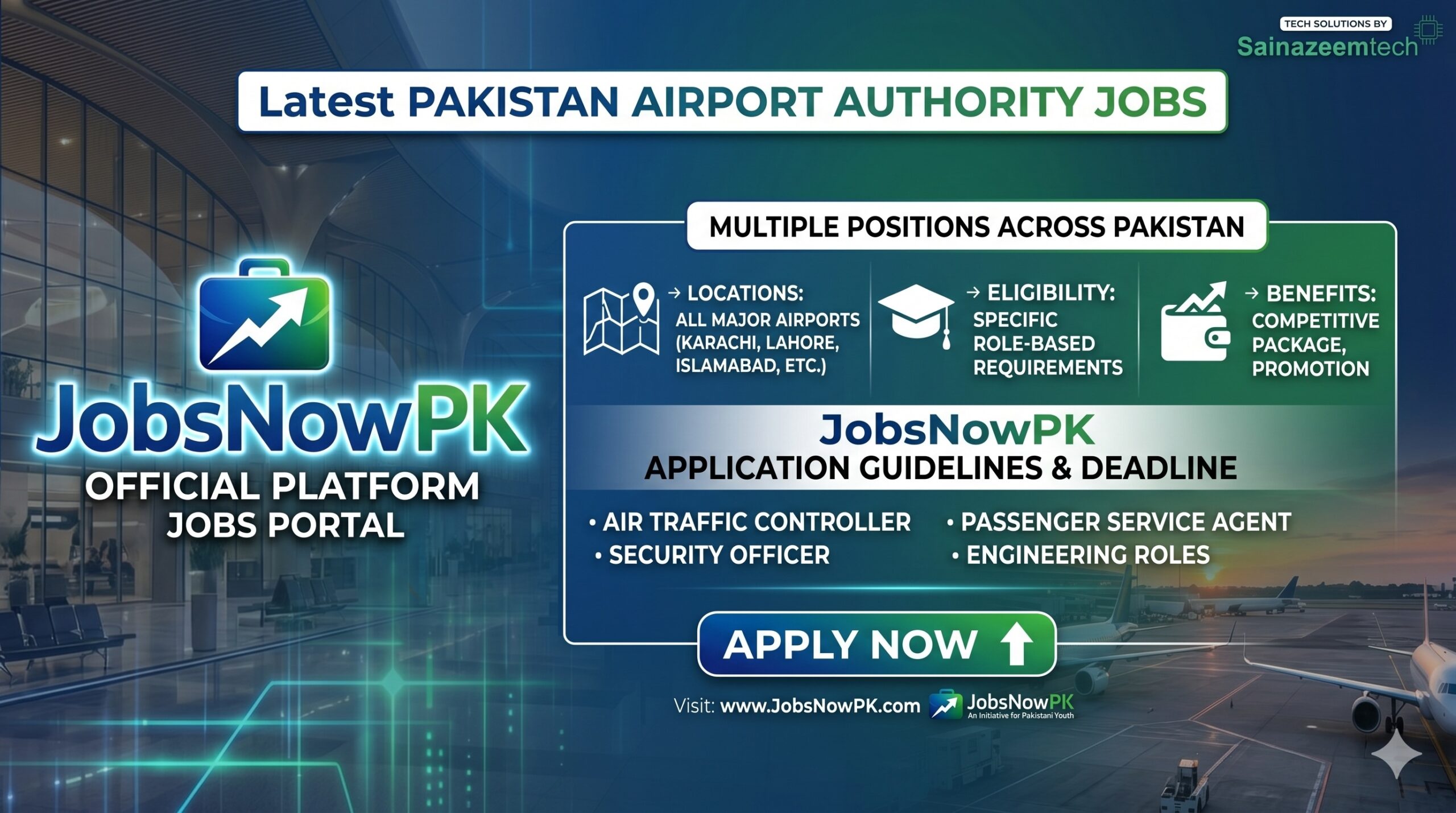 Latest Airport Authority Jobs Advertisement 2026 Apply Pakistan Airports Authority Jobs
