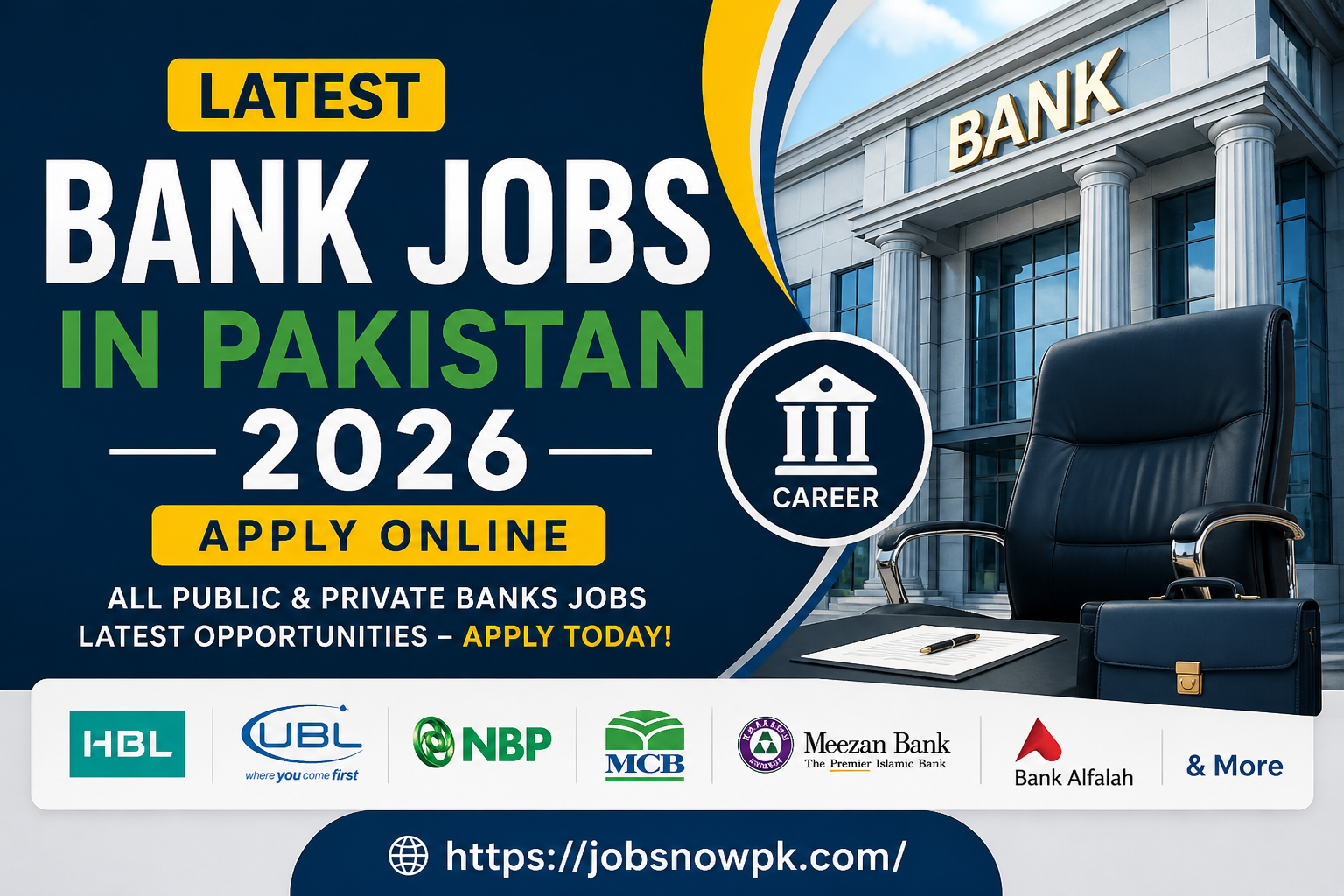 Latest Bank Jobs in Pakistan 2026 JobsNowPk Hiring Now