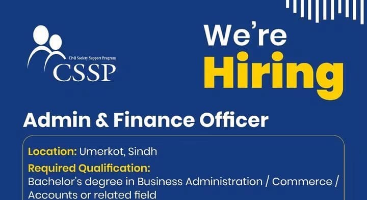 Latest CSSP Jobs 2026 Apply Online Civil Society Support Program Jobs