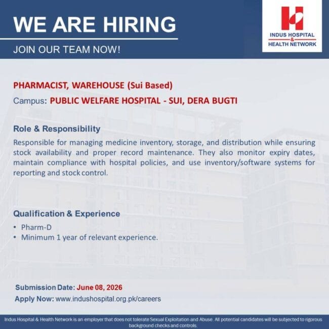 latest indus hospital jobs advertisement,latest indus hospital jobs 2026 apply,latest indus hospital health network jobs 2026,apply indushospital.org.pk jobs online,latest medical jobs in pakistan 2026,