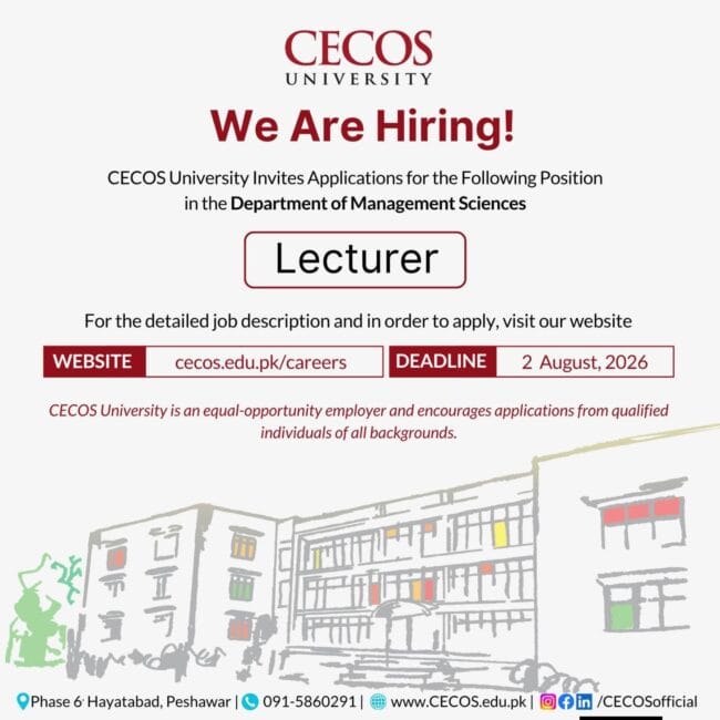 cecos university jobs,latest cecos university jobs 2026,apply cecos university jobs 2026,cecos university jobs advertisement 2026,cecos university careers 2026 jobs,