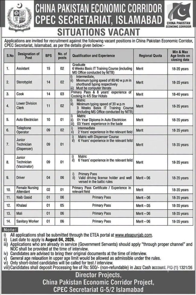 china pakistan economic corridor jobs,latest cpec jobs 2026,latest china pakistan economic corridor jobs 2026 advertisement,apply cpec jobs 2026,apply china pakistan jobs 2026,