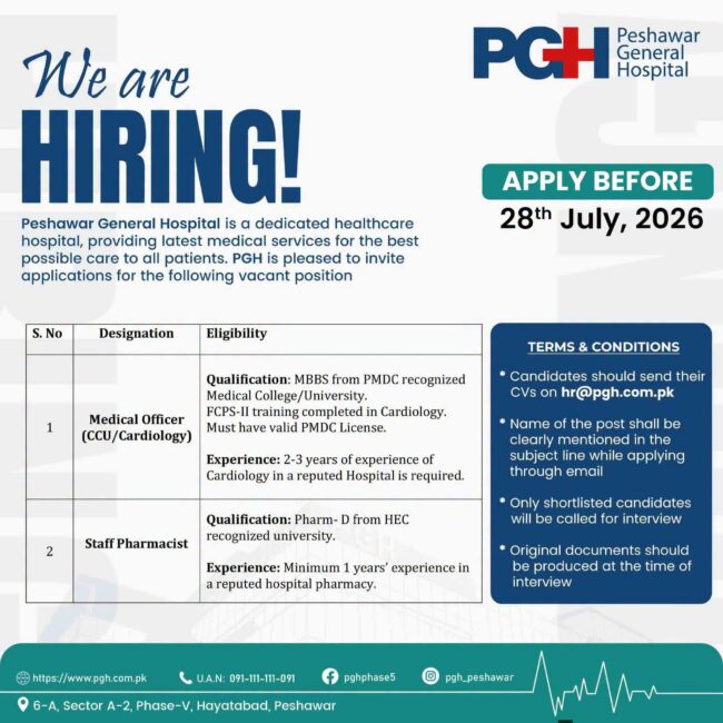 latest peshawar general hospital jobs,peshawar general hospital jobs 2026,apply peshawar general hospital jobs 2026,peshawar general hospital jobs advertisement 2026,latest peshawar jobs 2026,
