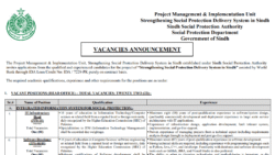 sindh social protection authority jobs,latest sindh social protection authority jobs 2026,latest sindh social protection jobs 2026,sindh social protection nts jobs,latest nts jobs 2026,
