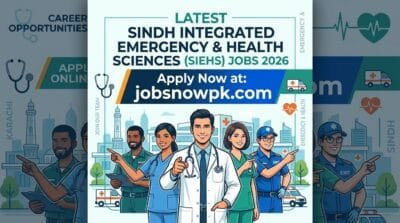 latest siehs jobs,sindh integrated emergency and health sciences jobs 2026,apply siehs careers online,latest siehs jobs 2026 advertisement,sindh integrated emergency jobs 2026,