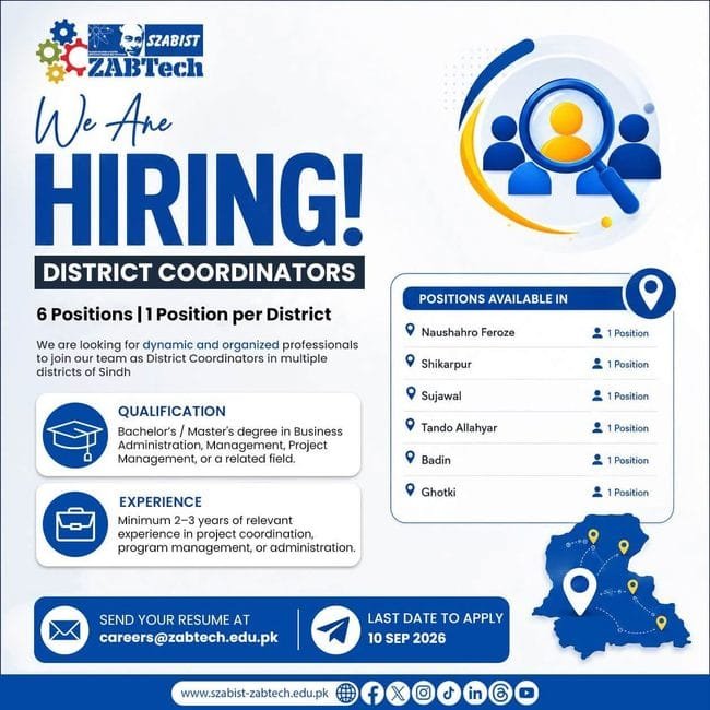 latest zabtech jobs,latest szabist jobs 2026,zsabist zabtech jobs in pakistan,latest zabtech jobs advertisement,apply zszabist zabtech jobs 2026,