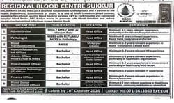 regional blood centre sukkur jobs,latest rbc sukkur jobs 2026,latest regional blood centre sukkur jobs 2026,apply rbc sukkur jobs 2026,latest sukkur jobs 2026,