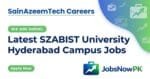 szabist university hyderabad campus jobs,latest szabist university jobs 2026,latest jobs in hyderabad 2026,szabist university jobs 2026 advertisement,apply szabist hyderabad jobs,